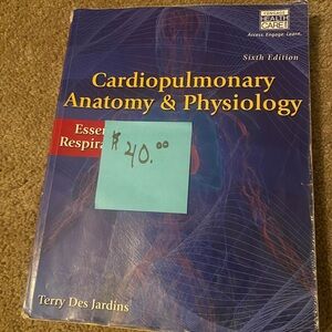 Cardiopulmonary Anatomy & Physiology Textbook